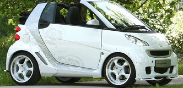 Smart ForTwo превратили в кабриолет