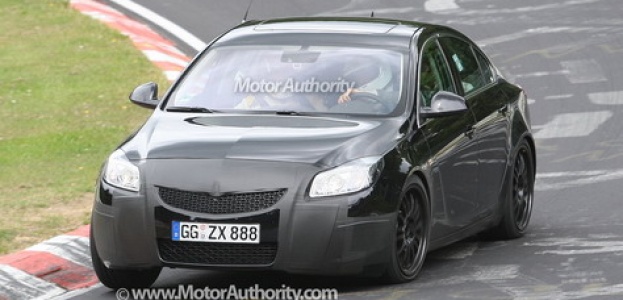 Opel Insignia OPC появился на тестах в Нюрбургринге