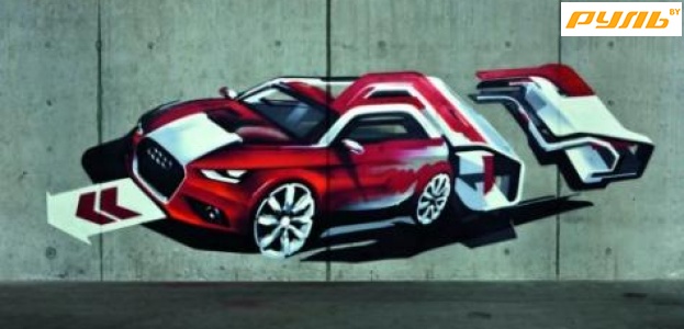 Audi A1 покрасовалась светодиодами