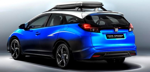 Honda покажет экспериментальный Civic для любителей велосипедов