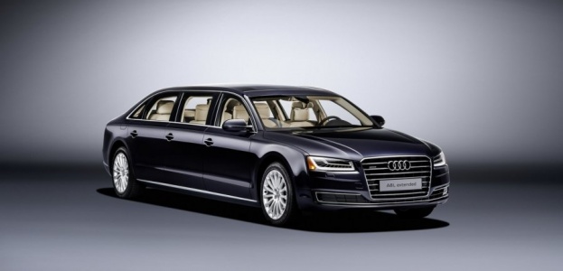 Audi A8 превратили в шестидверный лимузин