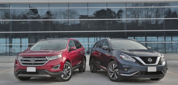 Ford Edge против Nissan Murano