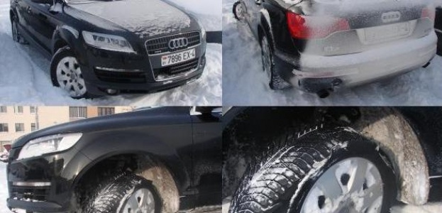 Пьяного лихача на Audi Q7 остановило только оружие