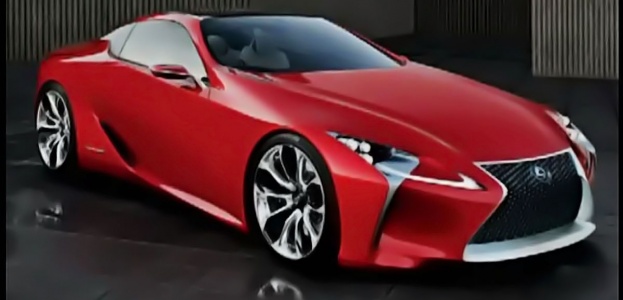 Внешность концептуального спорткара Lexus LF-LC рассекречена до официальной премьеры