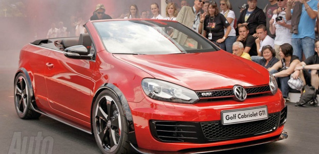 В Женеве будет представлен Volkswagen Golf GTI Cabriolet