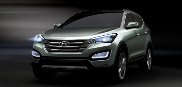 Приоткрыта завеса тайны над кроссовером Hyundai Santa Fe нового поколения