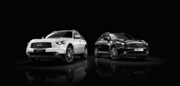 Новый Infiniti FX представлен теперь в Цвете ночи и Лунном свете