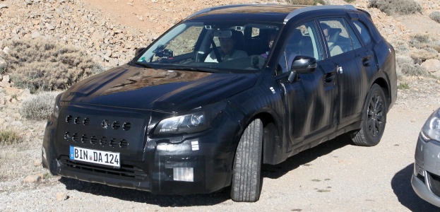 Шпионские снимки нового поколения Subaru Legacy