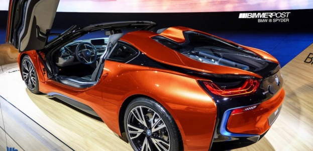 BMW i8 Spyder войдет в серию в 2015г (фото)