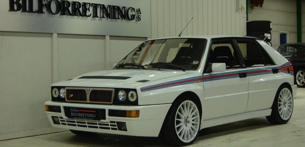 Lancia Delta HF Integrale Evo Martini 5 поступит в продажу в Норвегии