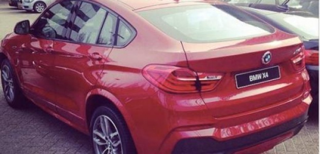 BMW X4 на улицах города