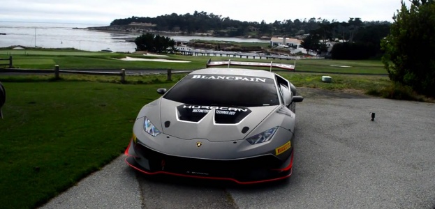 Первый видеоролик Lamborghini Huracan Super Trofeo (видео)