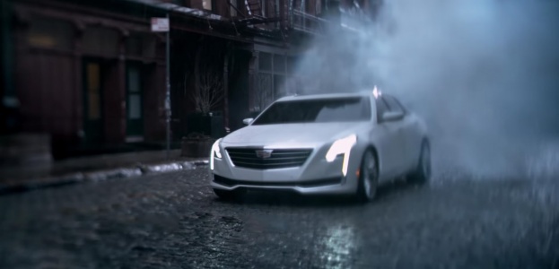 2016 Cadillac CT6 промелькнул в рекламе