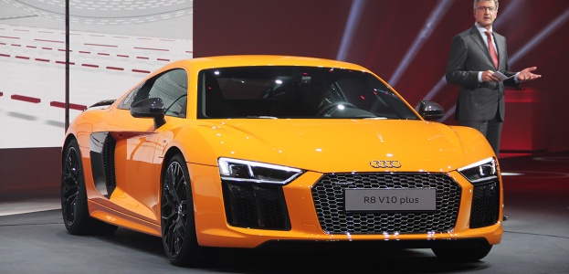 Audi R8 на Женевском автосалоне