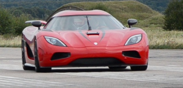 Шведский суперкар Koenigsegg Agera R  установил несколько  мировых рекордов