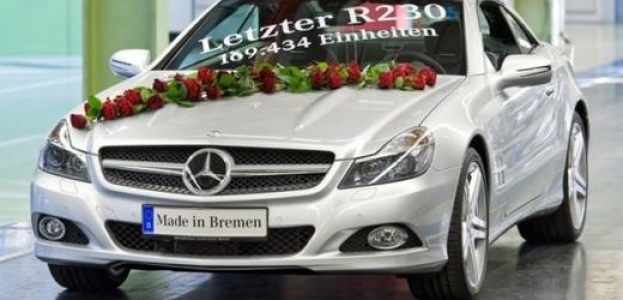 Последний экземпляр родстера Mercedes-Benz SL нынешнего поколения отправился в заводской музей