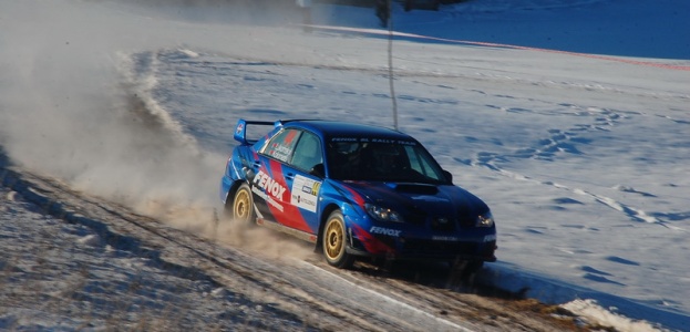 Белорусы выступили на Halls Winter Rally 2012 в Литве