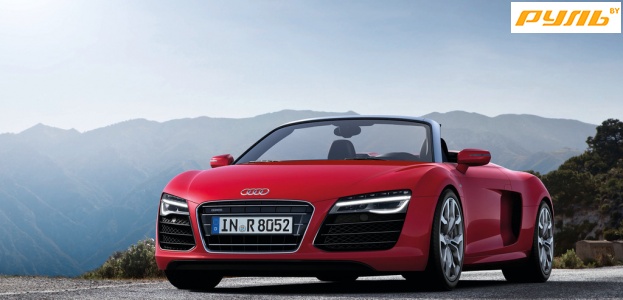 Новую Audi R8 показали на стенде ММАС