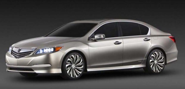 Дебют Acura 2014 RLX  в салоне Лос-Анджелеса 2012