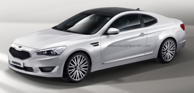 Новый Kia Cadenza с чисто баварским акцентом, теперь и в купейном варианте.