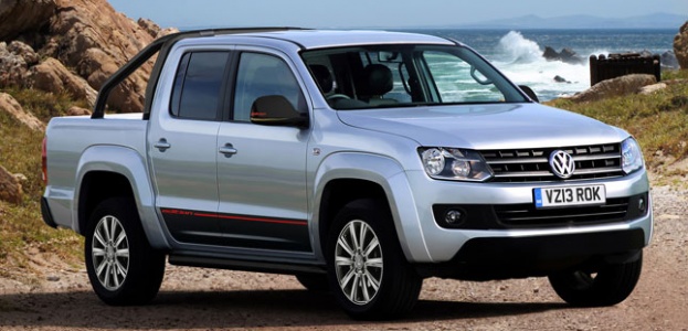 Специальный выпуск  VW Amarok для Великобритании ограничен 300 единицами