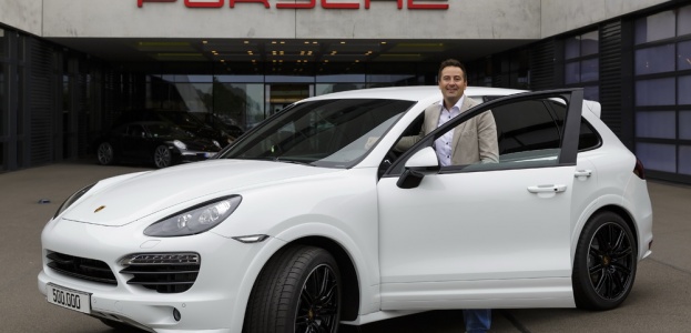 В Лейпциге выпустили 500 000 автомобилей Porsche Cayenne