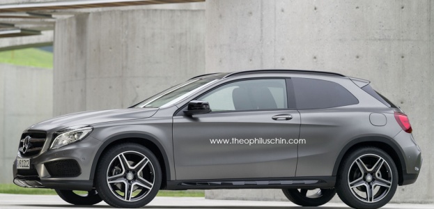 Трехдверный Mercedes-Benz GLA