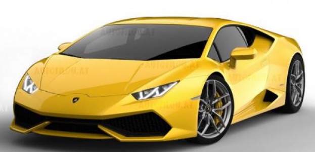 Lamborghini Huracan показал личико