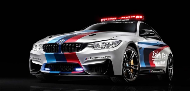 Дебют автомобиля BMW M4 Coupe MotoGP Safety