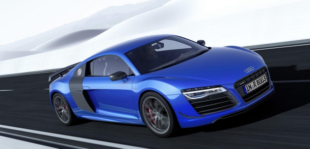 Первым серийным авто с лазерными фарами стал AUDI R8 LMX