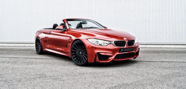 BMW M4 кабриолет в колесах Hamann