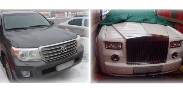 Гомельские таможенники изъяли Rolls Royce Phantom и Toyota Land Cruiser 200