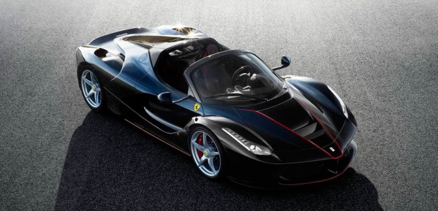 Ferrari рассекретила открытую версию гибридного купе LaFerrari