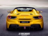 Спорткар Ferrari 488 GTS будет представлен на автосалоне во Франкфурте