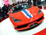 Дебют Ferrari 458 Speciale в Великобритании