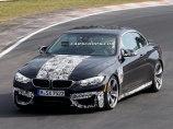 Новый BMW M4 кабриолет во время тестирования